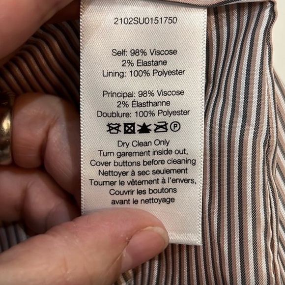 Veronica Beard Pink Double-Breasted Blazer - Picture 6 of 7